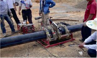 工程使用中的陜西PE管道 工程使用中的陜西PE管道